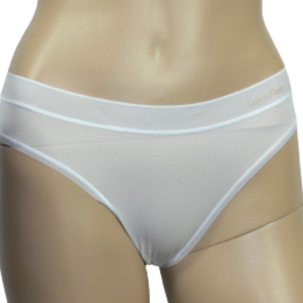 Calvin Klein Signature Logo Sexy CK White Panties